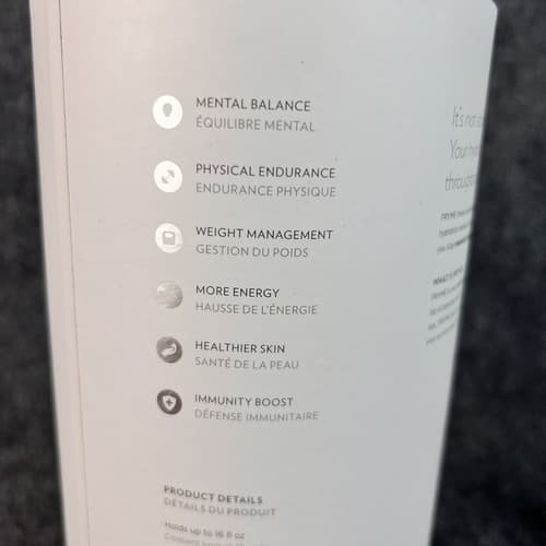 Mark One Pryme Vessyl Smart Cup 16 Oz Hydrate Intelligent Health Tool White New - Thumbnail 7
