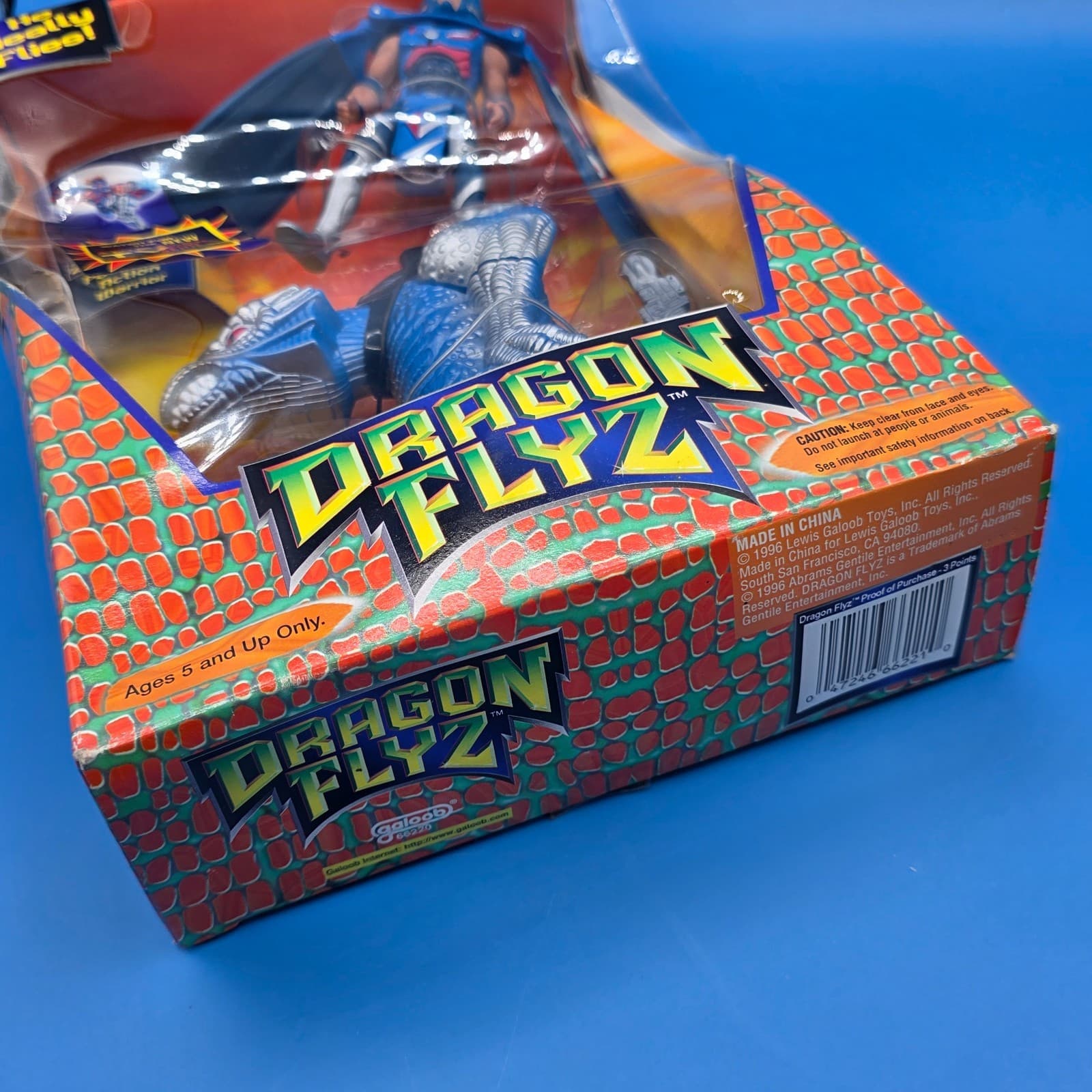 Dragon Flyz Z'NETH Launcher Flying Toy Galoob 66220 New Vintage 1996 RARE - Thumbnail 6