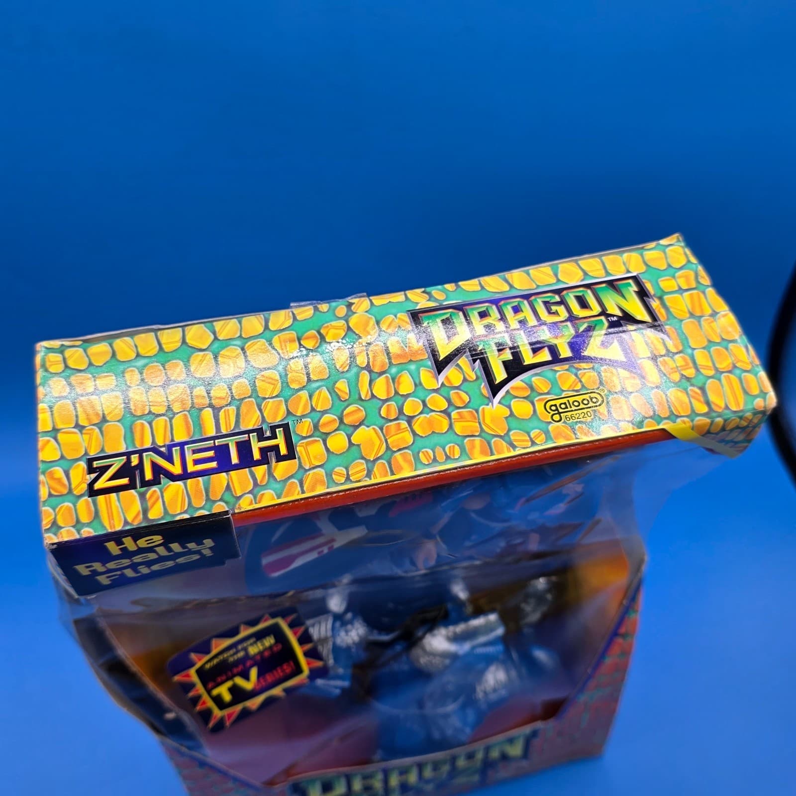 Dragon Flyz Z'NETH Launcher Flying Toy Galoob 66220 New Vintage 1996 RARE - Thumbnail 9