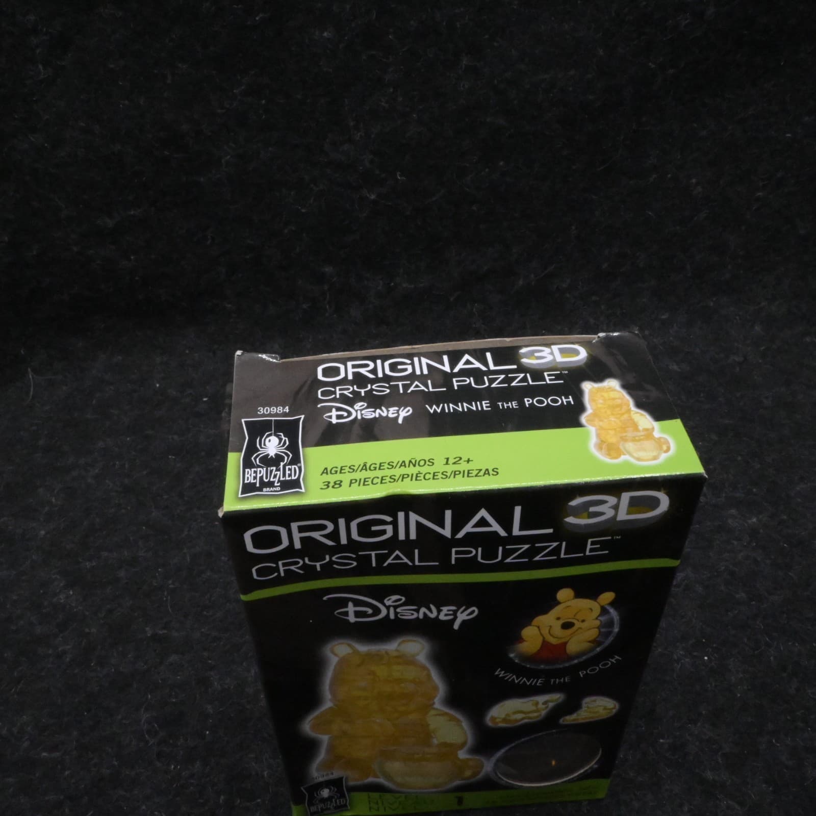 New - BePuzzled 3D Crystal Puzzle - Disney Winnie the Pooh: 38 Pcs - Ages 12+ - Thumbnail 3
