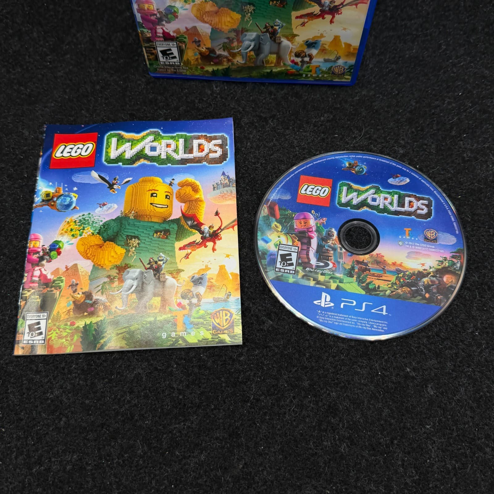LEGO Worlds - Sony PlayStation 4 CIB Pre-Owned PS4 - Thumbnail 2