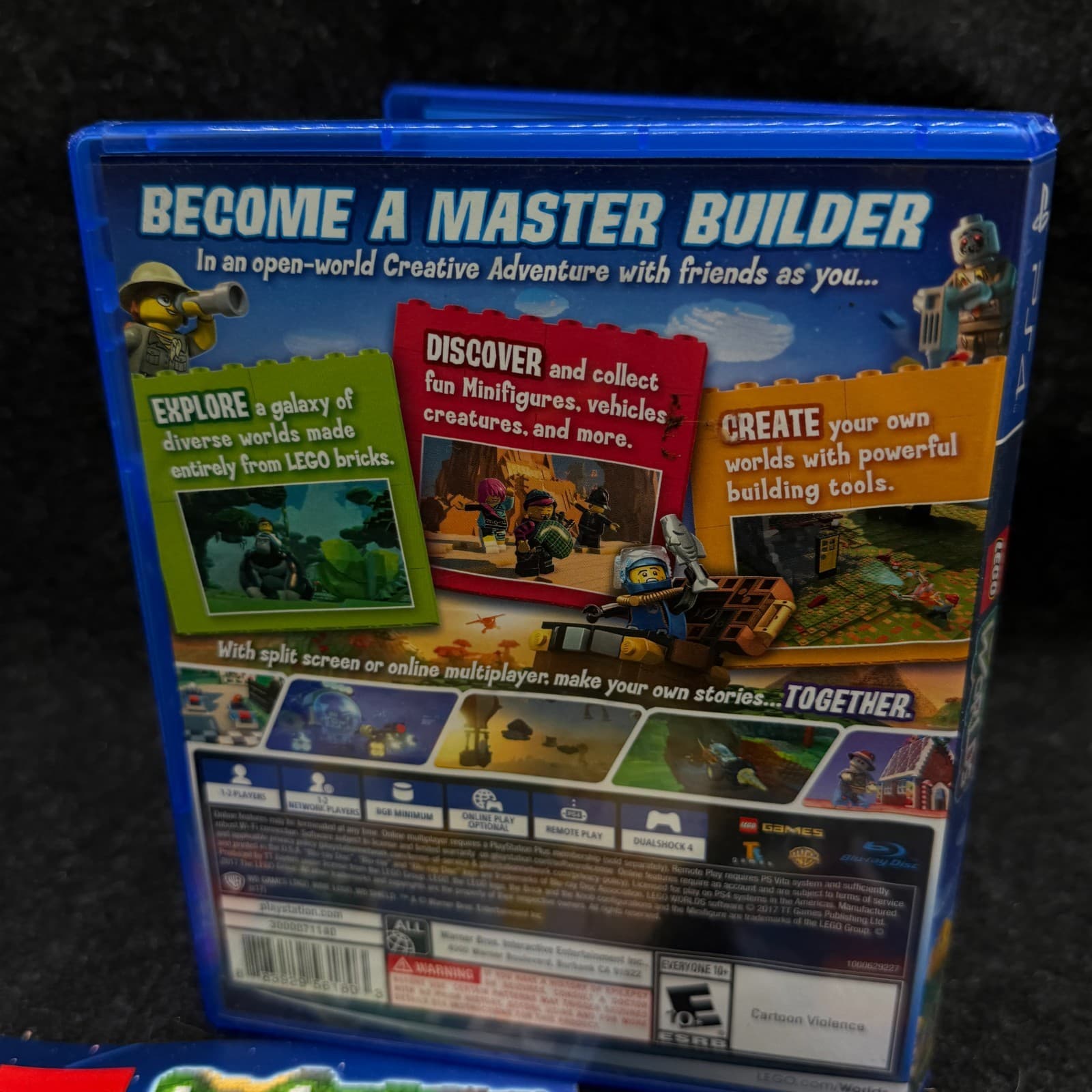 LEGO Worlds - Sony PlayStation 4 CIB Pre-Owned PS4 - Thumbnail 3