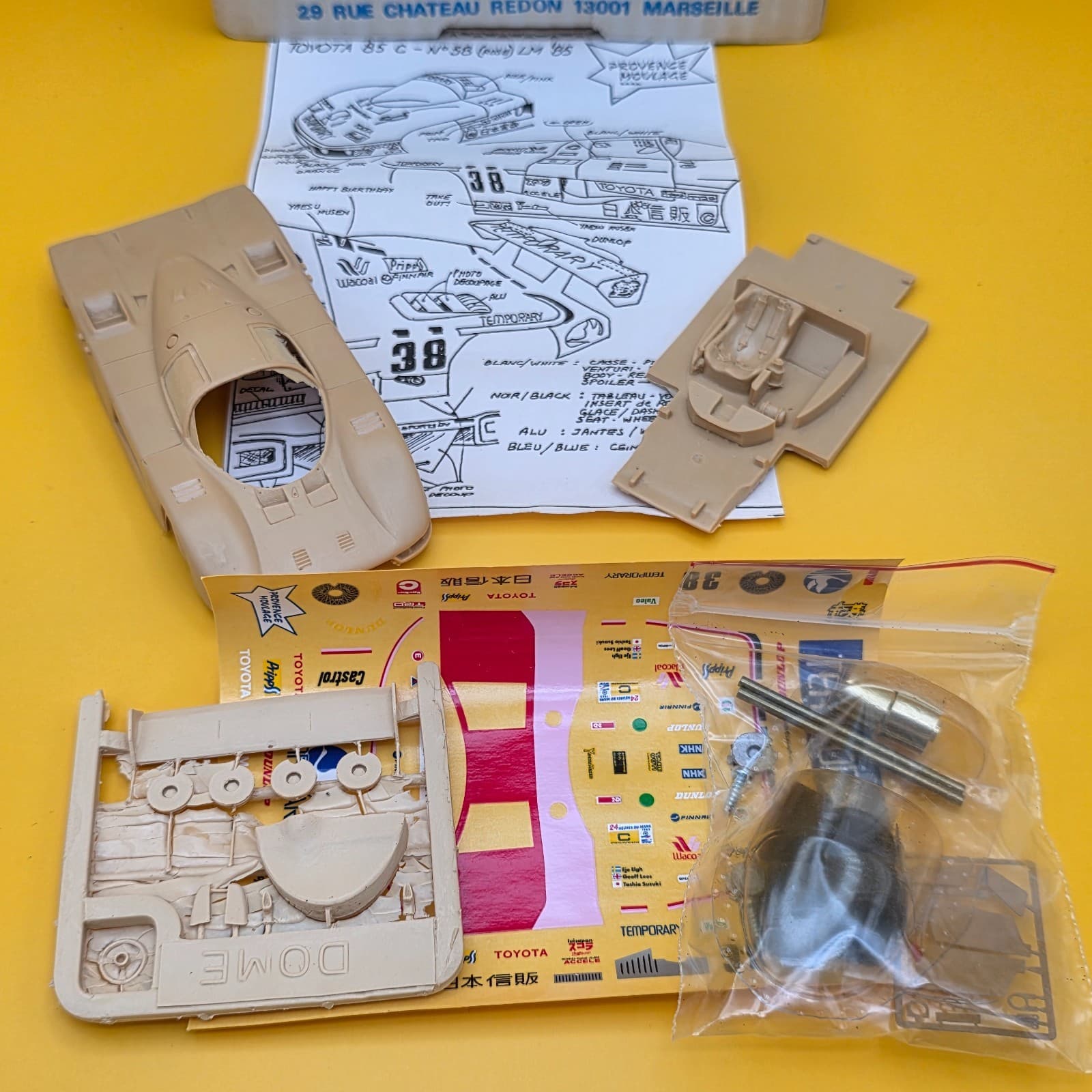 1:43 PROVENCE MOULAGE MADE IN FANCE TOYOTA 85 C - Thumbnail 2