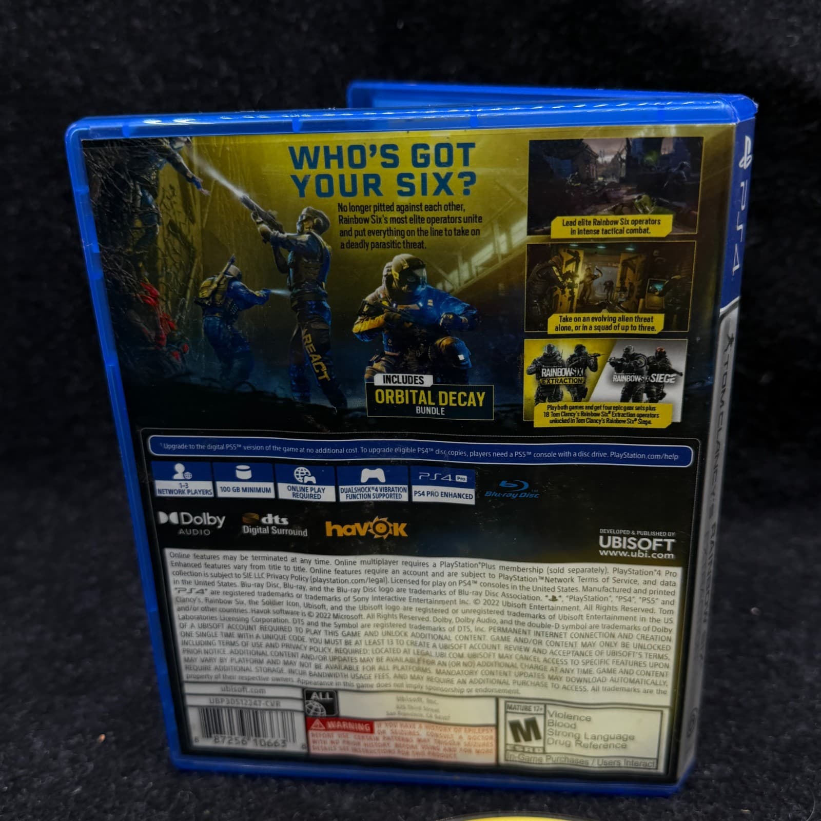 Tom Clancy's Rainbow Six Extraction Standard Edition - Sony PlayStation 4 - Thumbnail 3
