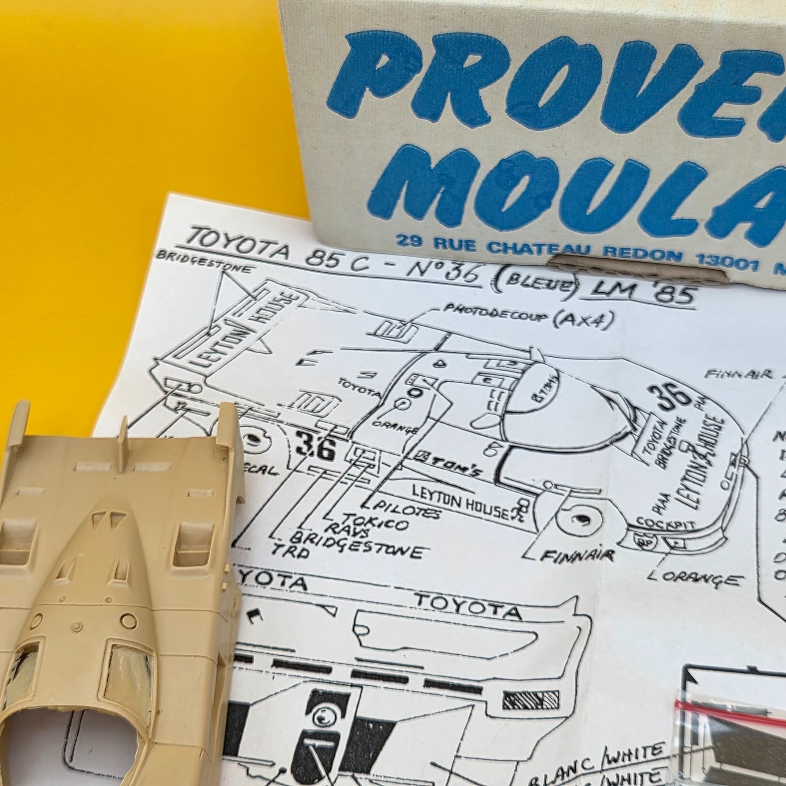 1:43 PROVENCE MOULAGE MADE IN FANCE TOYOTA 85 C - Thumbnail 7