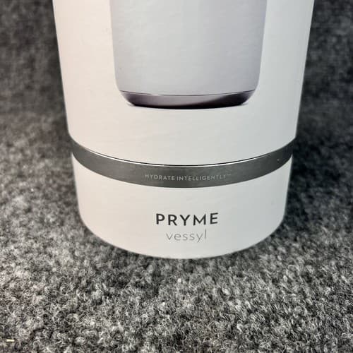 Mark One Pryme Vessyl Smart Cup 16 Oz Hydrate Intelligent Health Tool White New - Thumbnail 3
