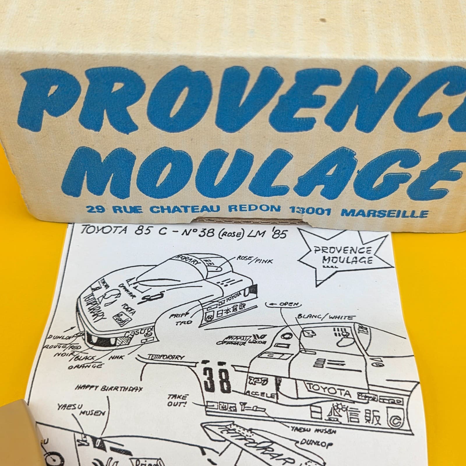 1:43 PROVENCE MOULAGE MADE IN FANCE TOYOTA 85 C - Thumbnail 7