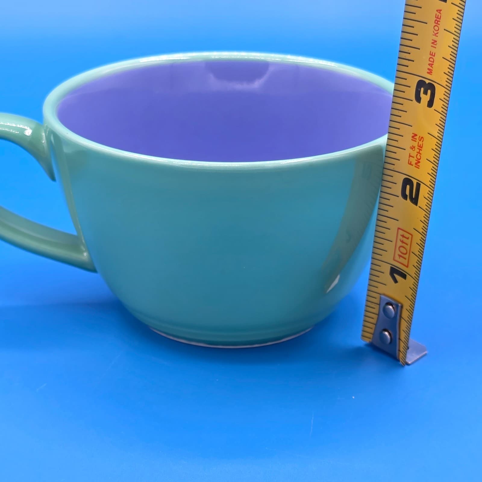Lindt Stymeist COLORWAYS Green & Blue Demitasse Cup & Saucer - Thumbnail 3