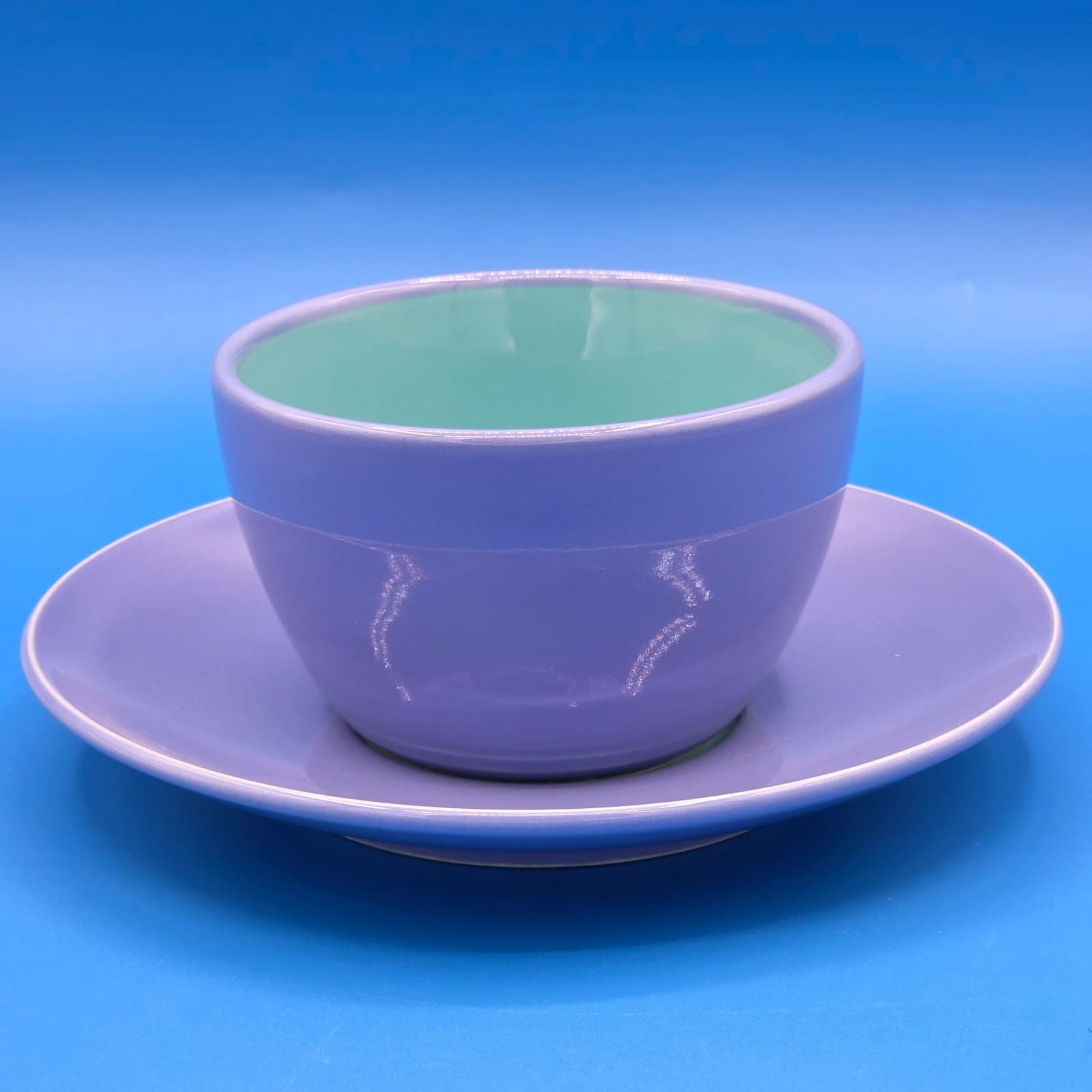 Lindt Stymeist COLORWAYS Blue/Green Demitasse Cup & Saucer - Thumbnail 6
