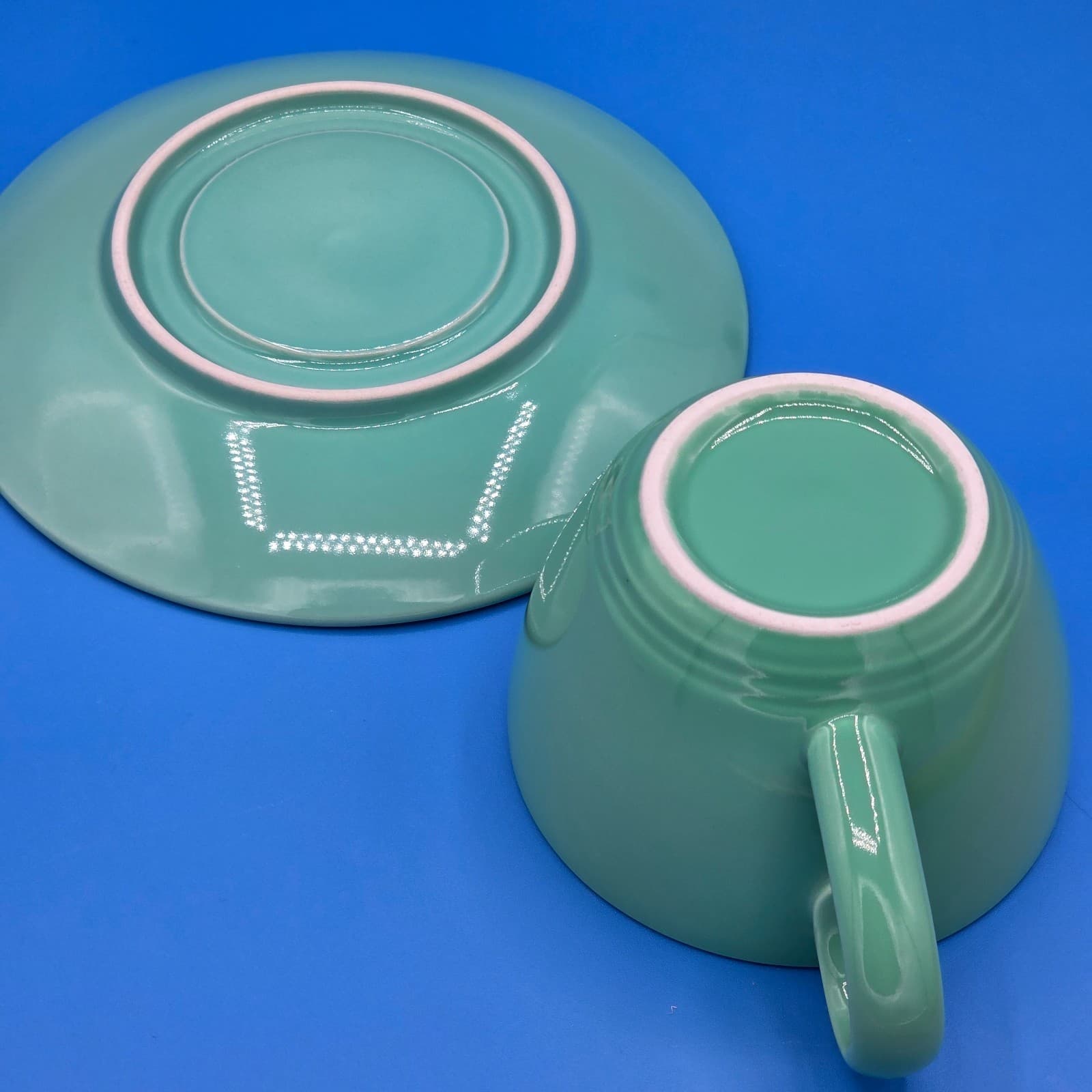 Lindt Stymeist COLORWAYS Green & Blue Demitasse Cup & Saucer - Thumbnail 2