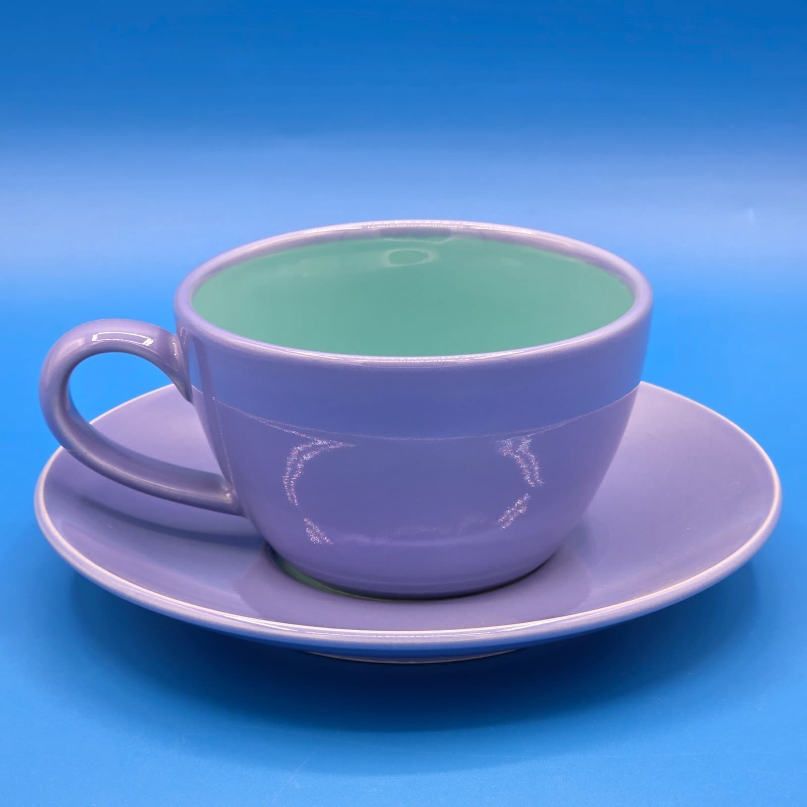 Lindt Stymeist COLORWAYS Blue/Green Demitasse Cup & Saucer - Thumbnail 7