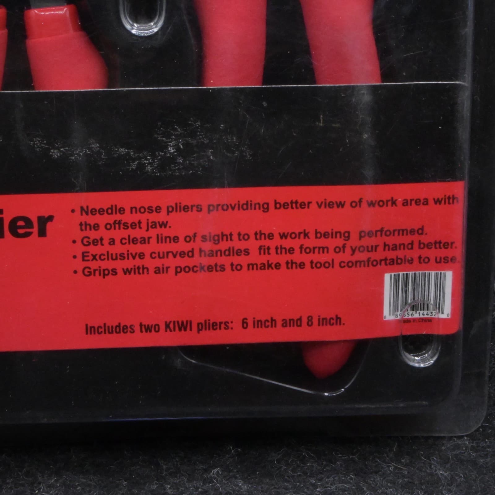 MAC TOOLS K221-8 , K221-6 2 PIECE PISTOL GRIP NEEDLE NOSE PLIER SET B502 - Thumbnail 4