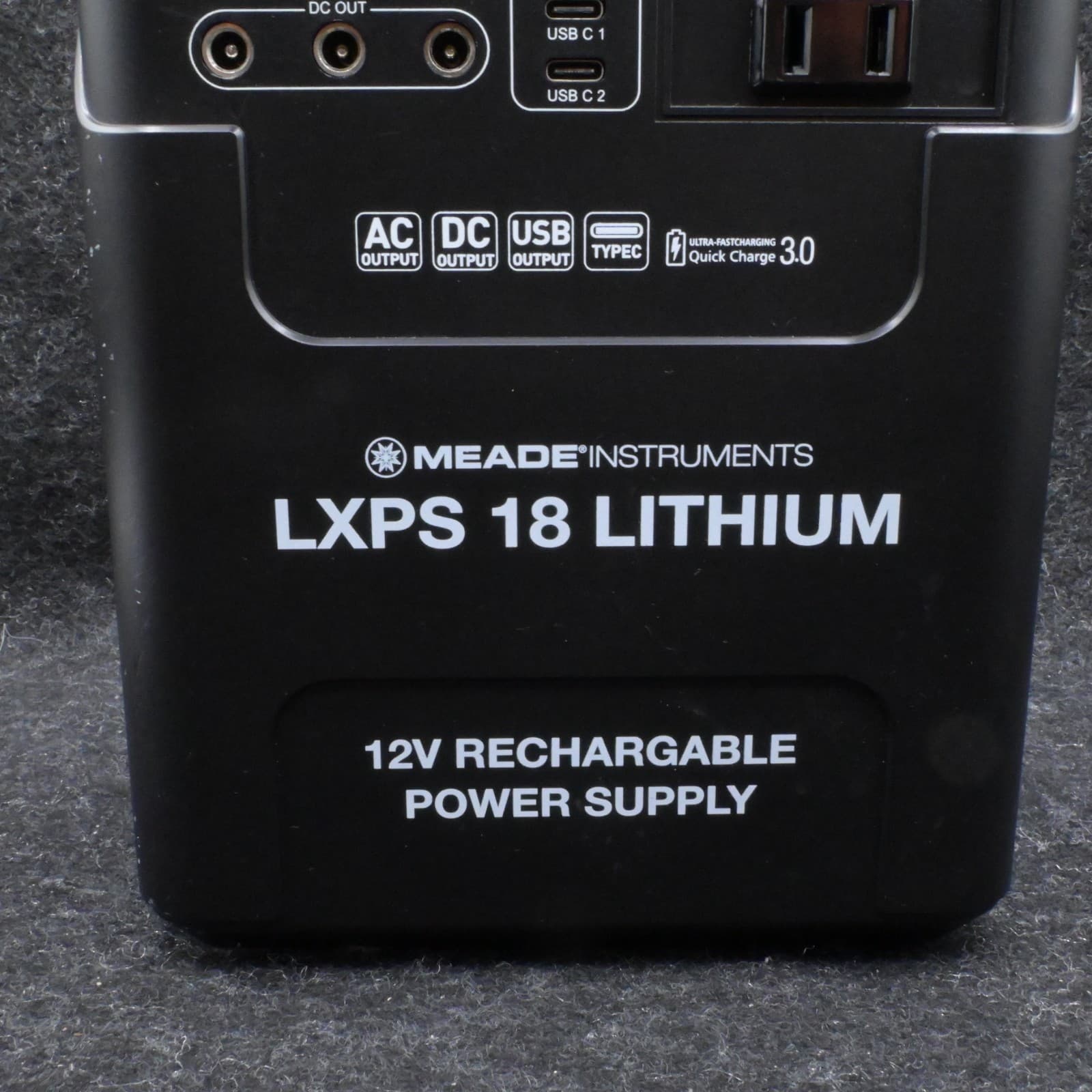 Meade LXPS 18 Lithium 12V Rechargeable Power Supply - Thumbnail 4
