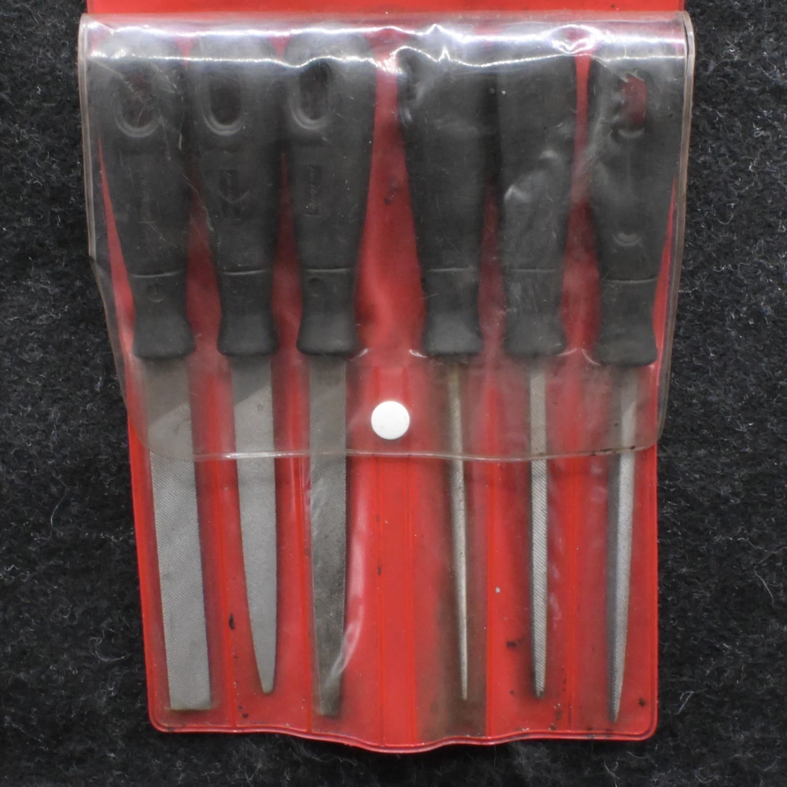 Snap-On Tools 6 piece key file set HBF100 - Black hard handle with storage pouch - Thumbnail 3