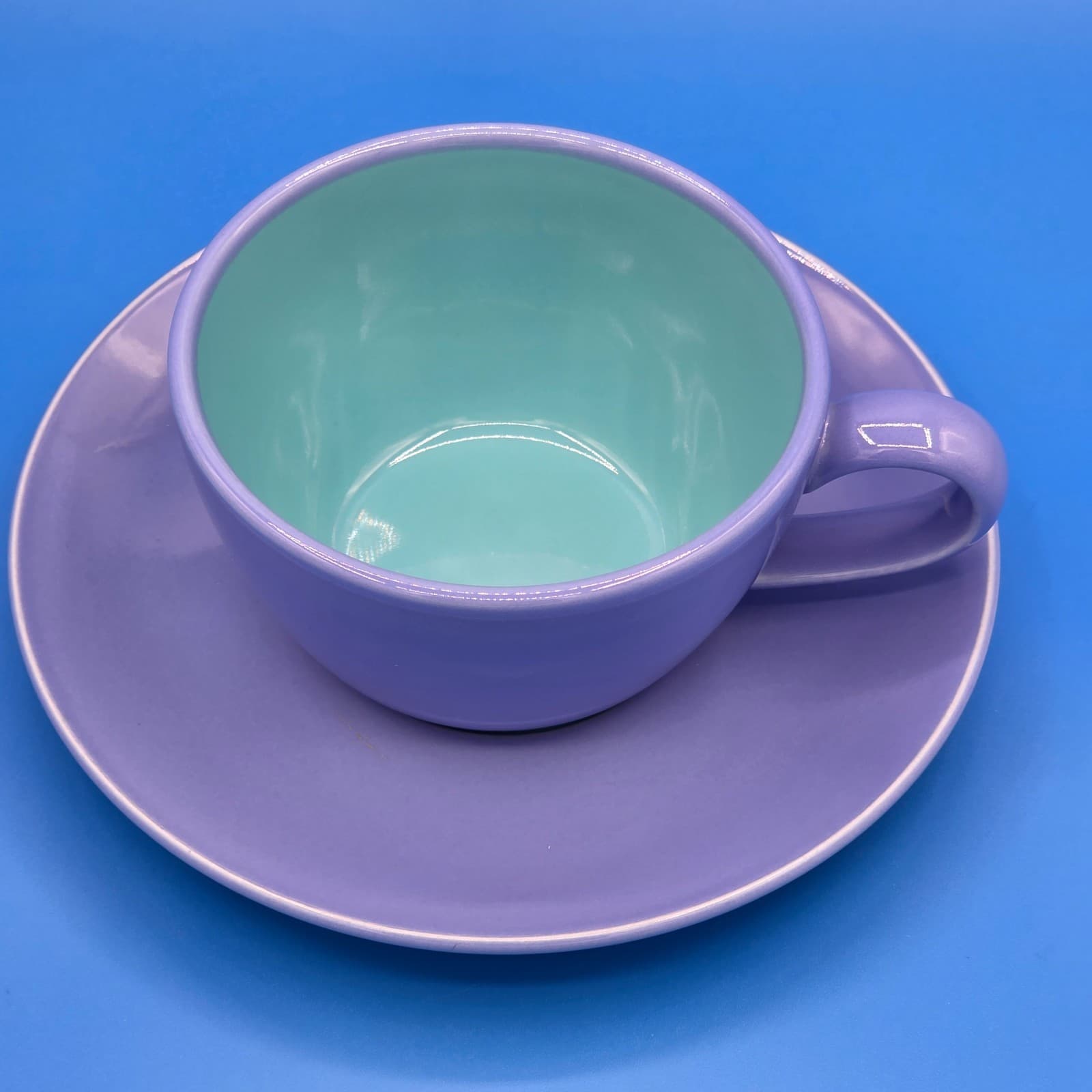 Lindt Stymeist COLORWAYS Blue/Green Demitasse Cup & Saucer - Thumbnail 9