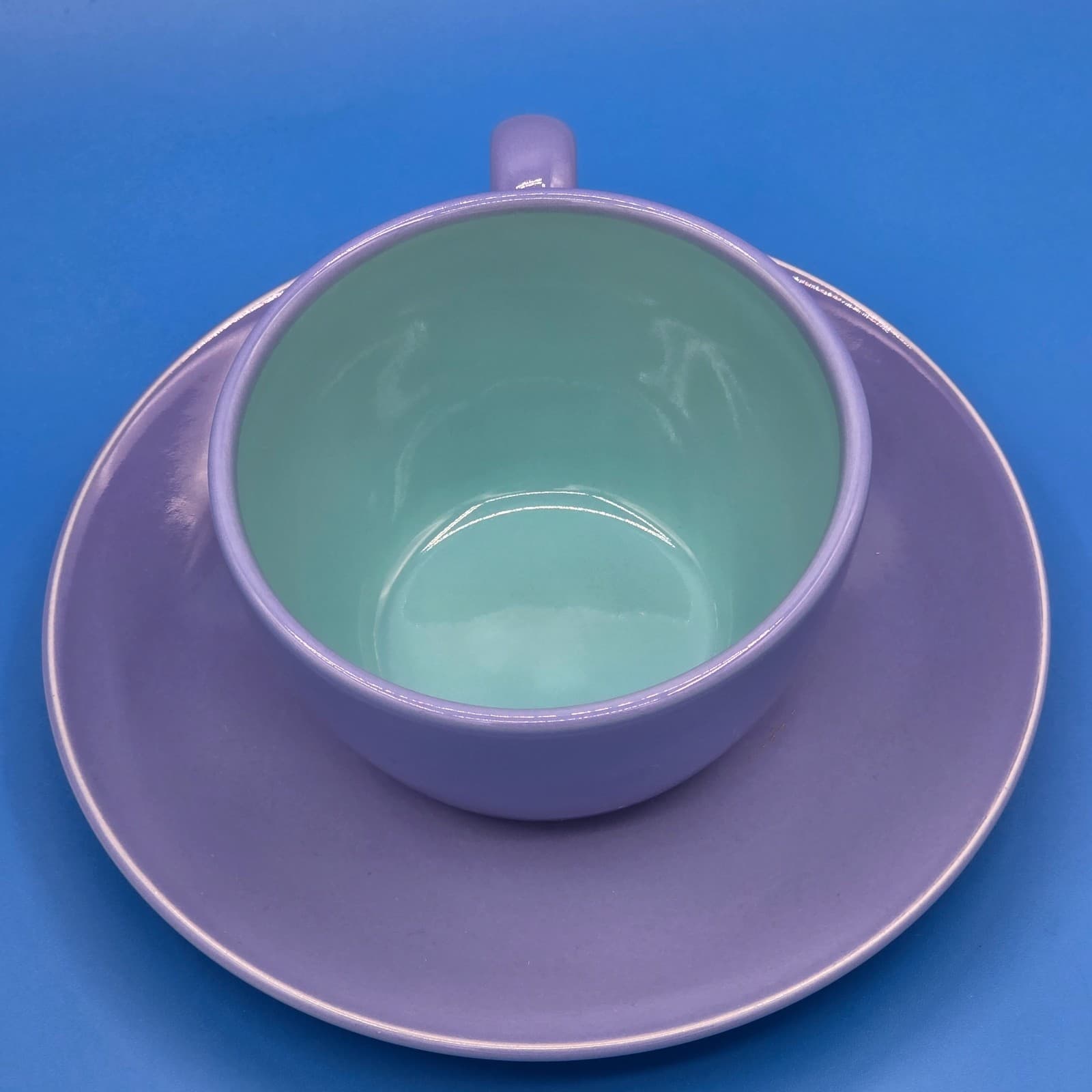 Lindt Stymeist COLORWAYS Blue/Green Demitasse Cup & Saucer - Thumbnail 5
