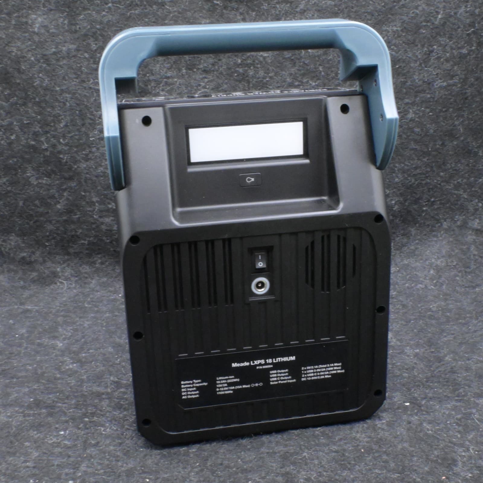 Meade LXPS 18 Lithium 12V Rechargeable Power Supply - Thumbnail 7