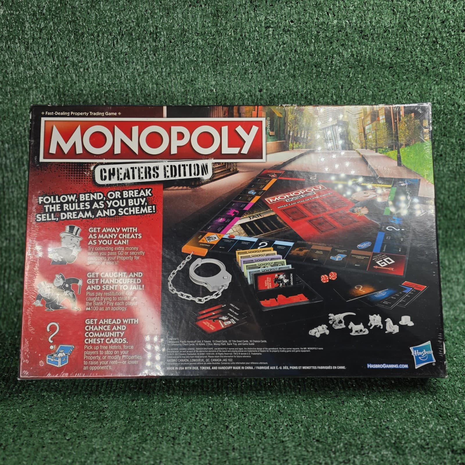 Monopoly Cheaters Edition Property Trading Board Game Factory Sealed Hasboro - Thumbnail 4
