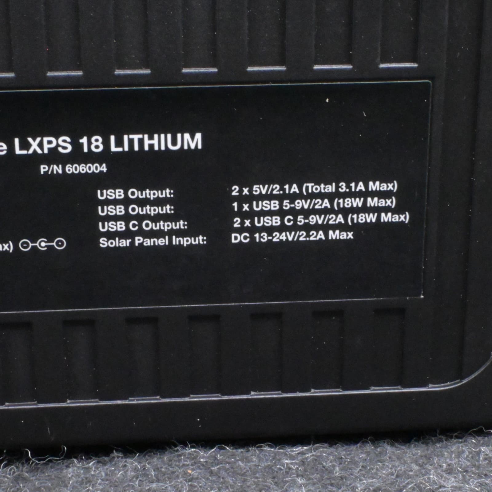 Meade LXPS 18 Lithium 12V Rechargeable Power Supply - Thumbnail 10