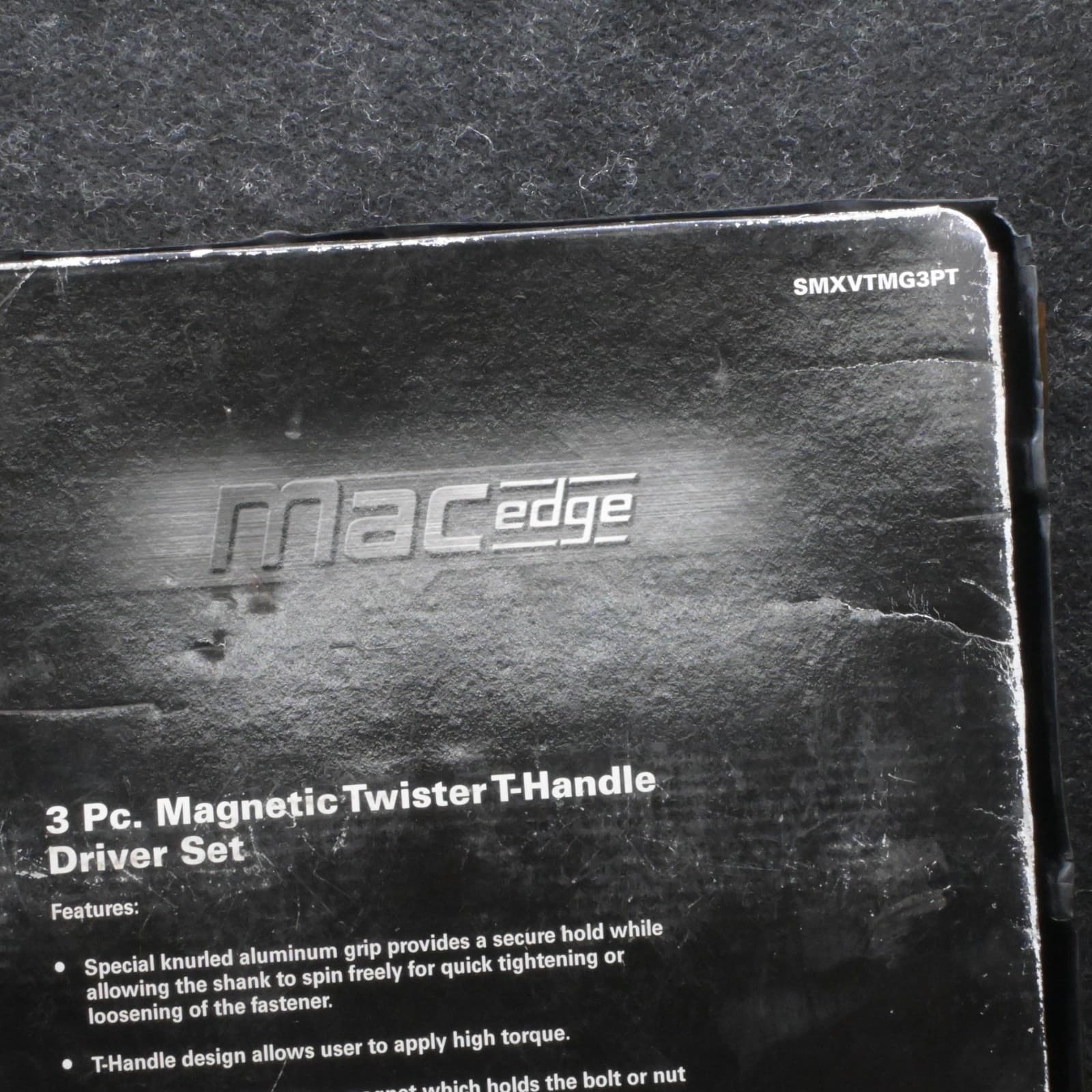 Macedge 3-piece Magnetic Twister T-handle Driver Set SMXVTMG3PT - USED - Thumbnail 10