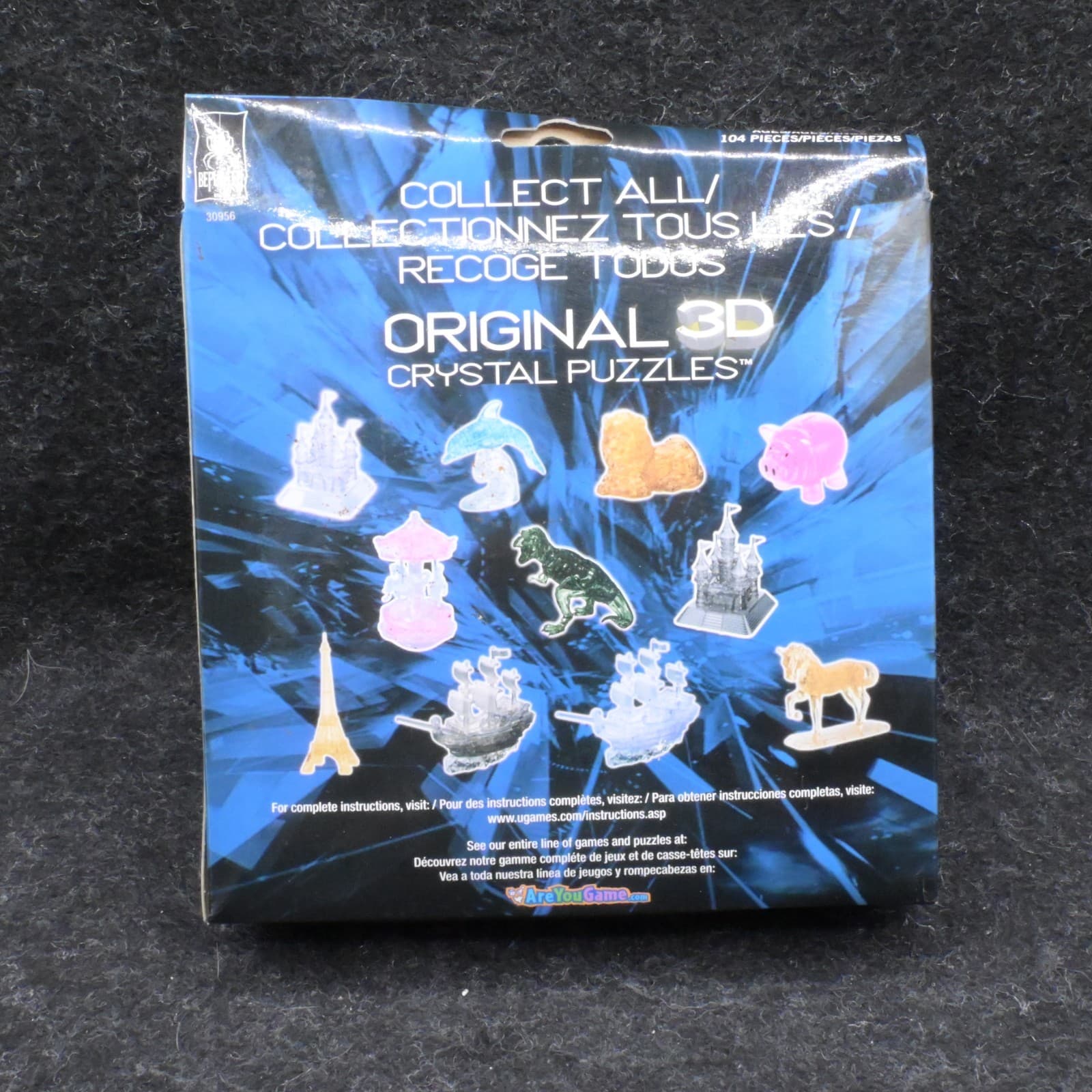 BePuzzled Original DELUXE 3D Crystal Puzzle - Disney Castle - 104 Pieces - NIB - Thumbnail 5