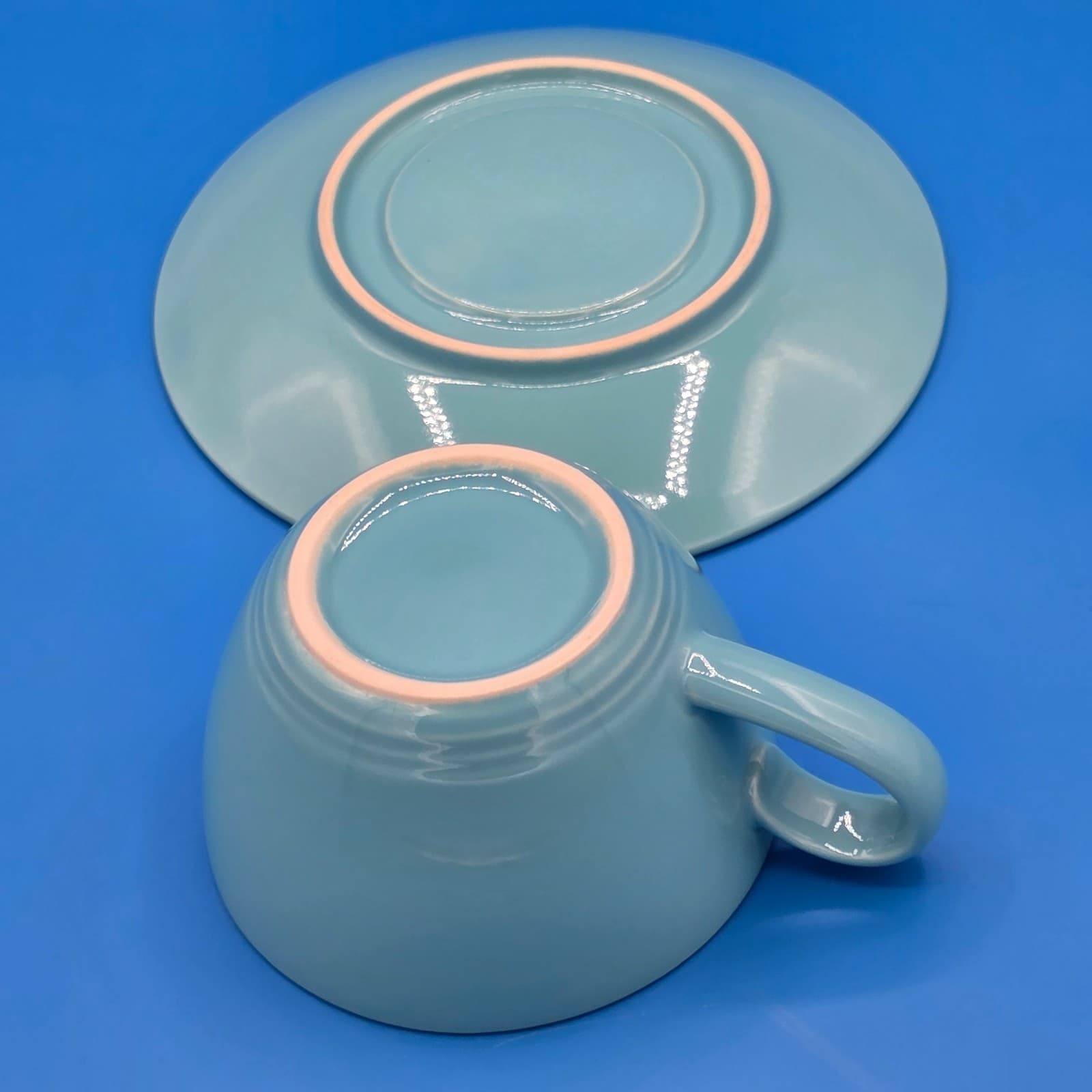Lindt Stymeist COLORWAYS Turquois & Blue Demitasse Cup & Saucer - Thumbnail 5