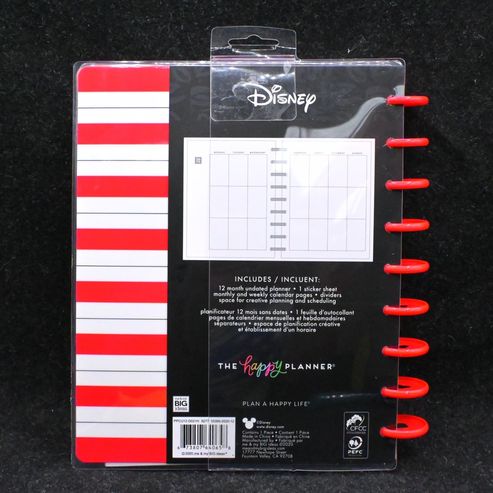 UNDATED Happy Planner MICKEY MOUSE WONDERFUL Classic Vertical 12 Mo. DREAMS NEW! - Thumbnail 6