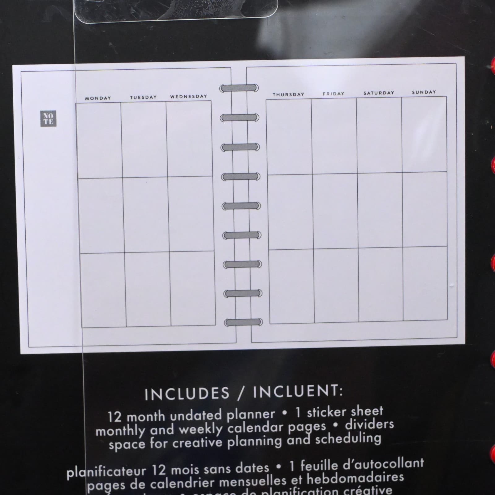 UNDATED Happy Planner MICKEY MOUSE WONDERFUL Classic Vertical 12 Mo. DREAMS NEW! - Thumbnail 7