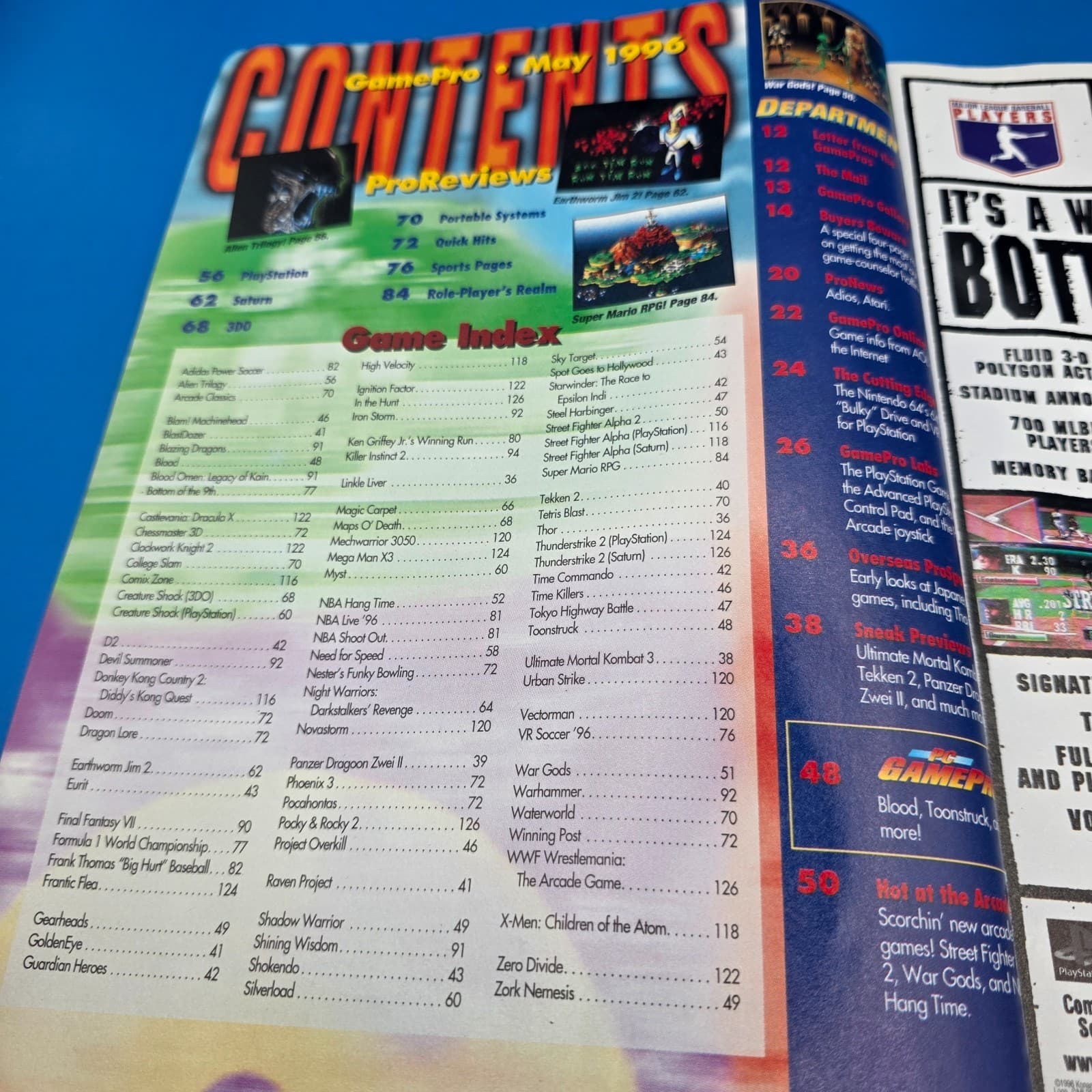 Gamepro Video Game Magazine Issue 92 May 1996 Killer Instinct 2 Super Mario RPG - Thumbnail 3