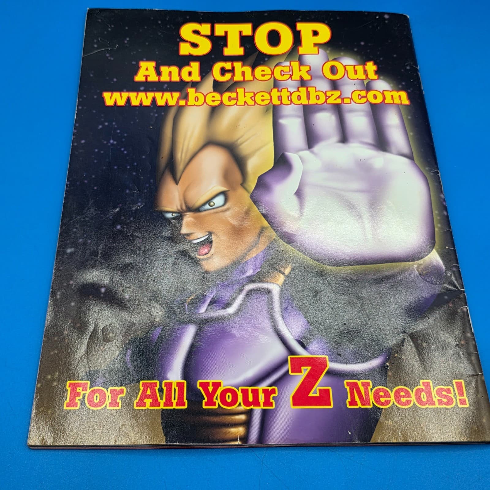 Dragon Ball Z Beckett Collector Magazine : Vegeta AUG 2003 Vol 4, Number 8, DBZ - Thumbnail 3