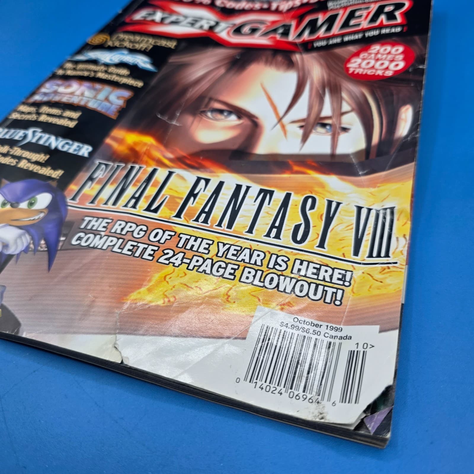 Expert Gamer Magazine Final Fantasy VIII RPG Dreamcast Issue 64 October 1999 N64 - Thumbnail 7