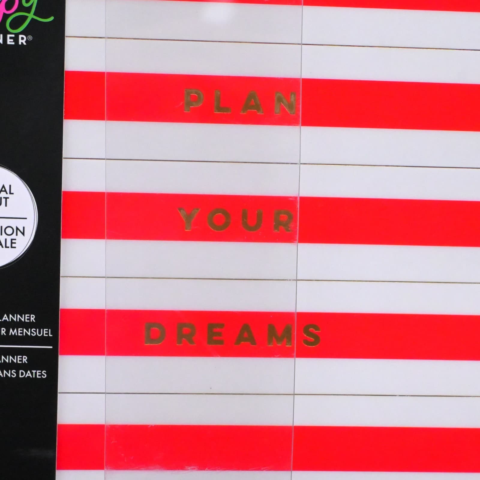 UNDATED Happy Planner MICKEY MOUSE WONDERFUL Classic Vertical 12 Mo. DREAMS NEW! - Thumbnail 3