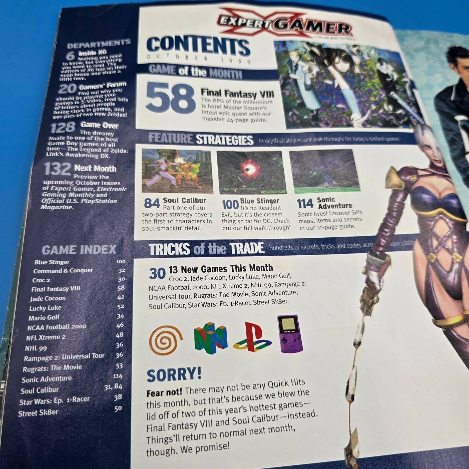 Expert Gamer Magazine Final Fantasy VIII RPG Dreamcast Issue 64 October 1999 N64 - Thumbnail 4