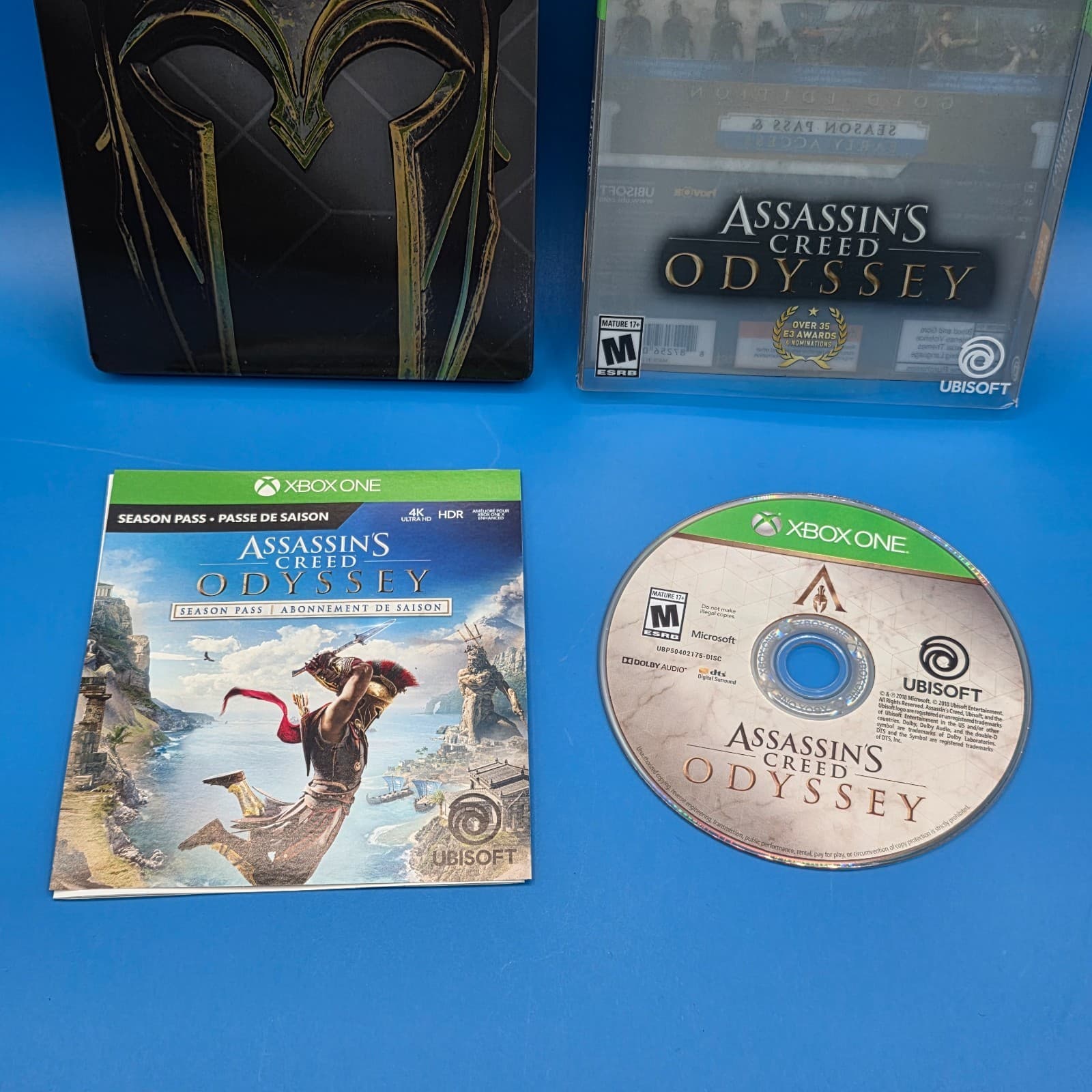 Assassin's Creed Odyssey Gold Edition Microsoft Xbox 1 steelbook with slipcover - Thumbnail 2