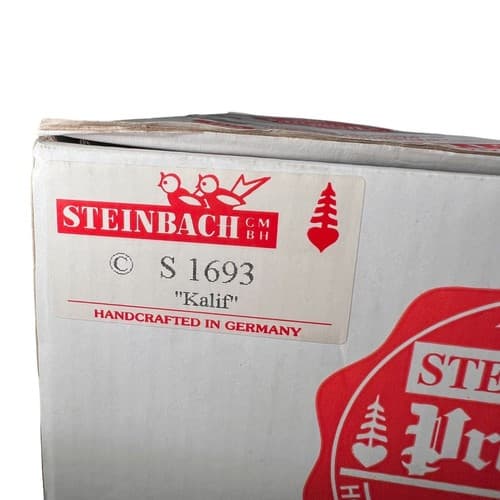 STEINBACH S1693 KALIF 18" NUTCRACKER ALI BABA Handcrafted In Germany - Thumbnail 11
