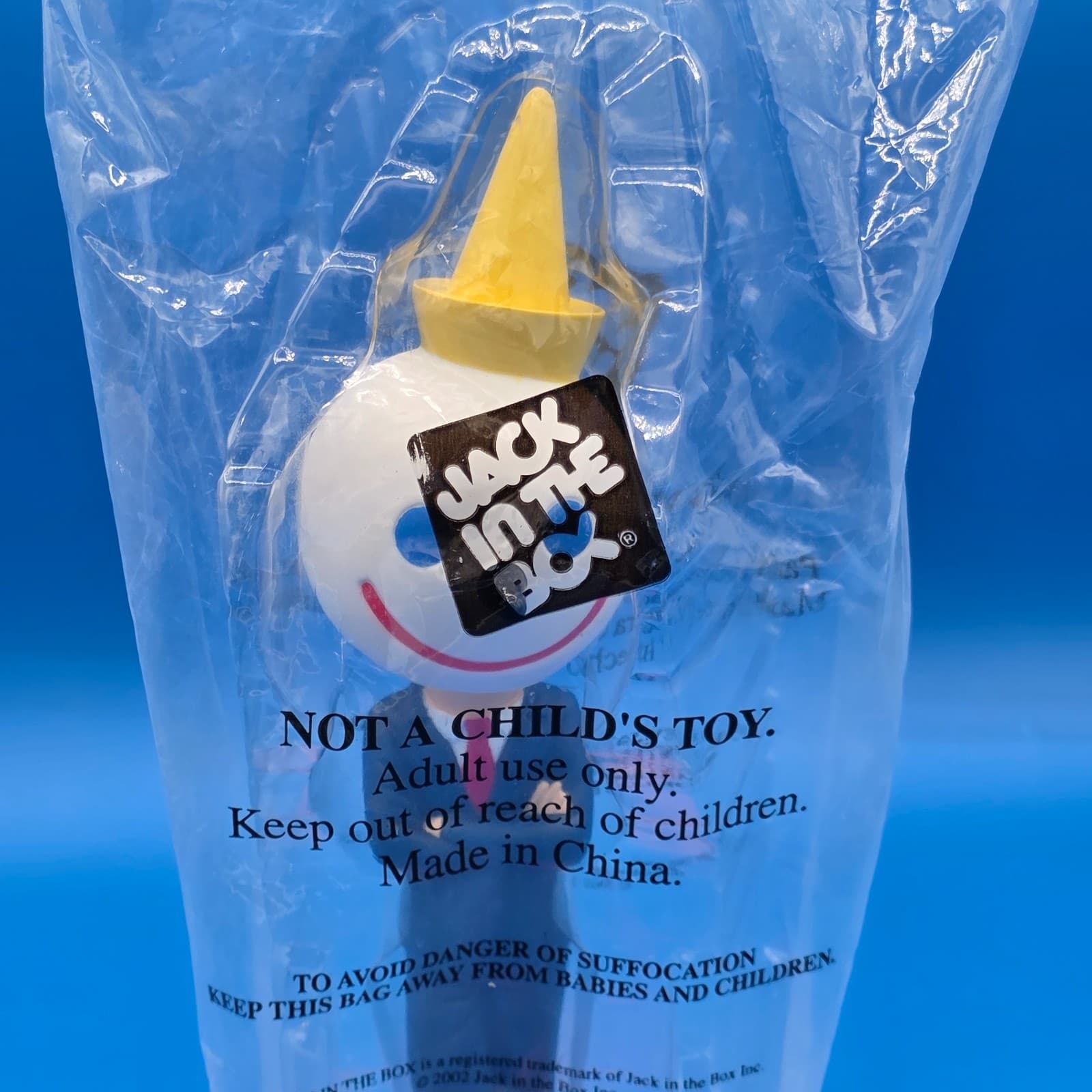 Vintage 2003 Jack in the Box Bobblehead Figure 2003 - NIP - Thumbnail 2