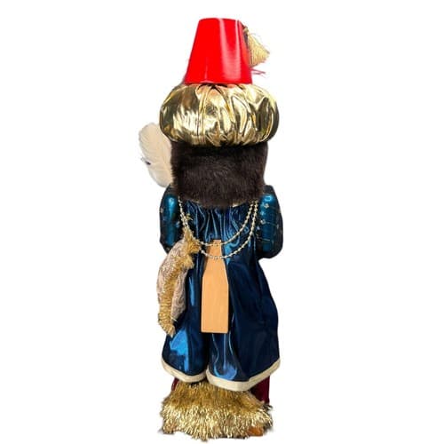 STEINBACH S1693 KALIF 18" NUTCRACKER ALI BABA Handcrafted In Germany - Thumbnail 7