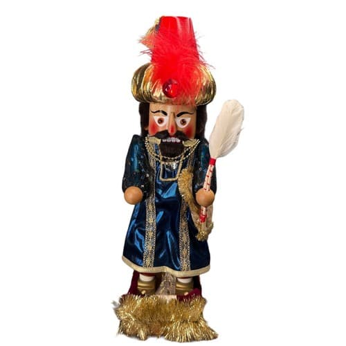 STEINBACH S1693 KALIF 18" NUTCRACKER ALI BABA Handcrafted In Germany - Thumbnail 2