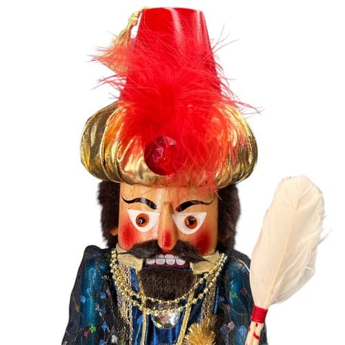 STEINBACH S1693 KALIF 18" NUTCRACKER ALI BABA Handcrafted In Germany - Thumbnail 3