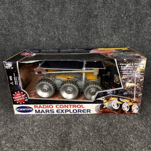 Vintage 1997 RC Space Rover 6 Wheels Moon Mars Explorer Children Scientific Toys - Thumbnail 2