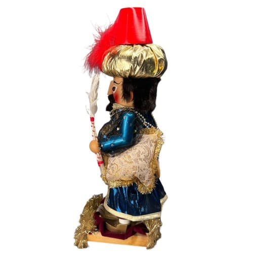 STEINBACH S1693 KALIF 18" NUTCRACKER ALI BABA Handcrafted In Germany - Thumbnail 6