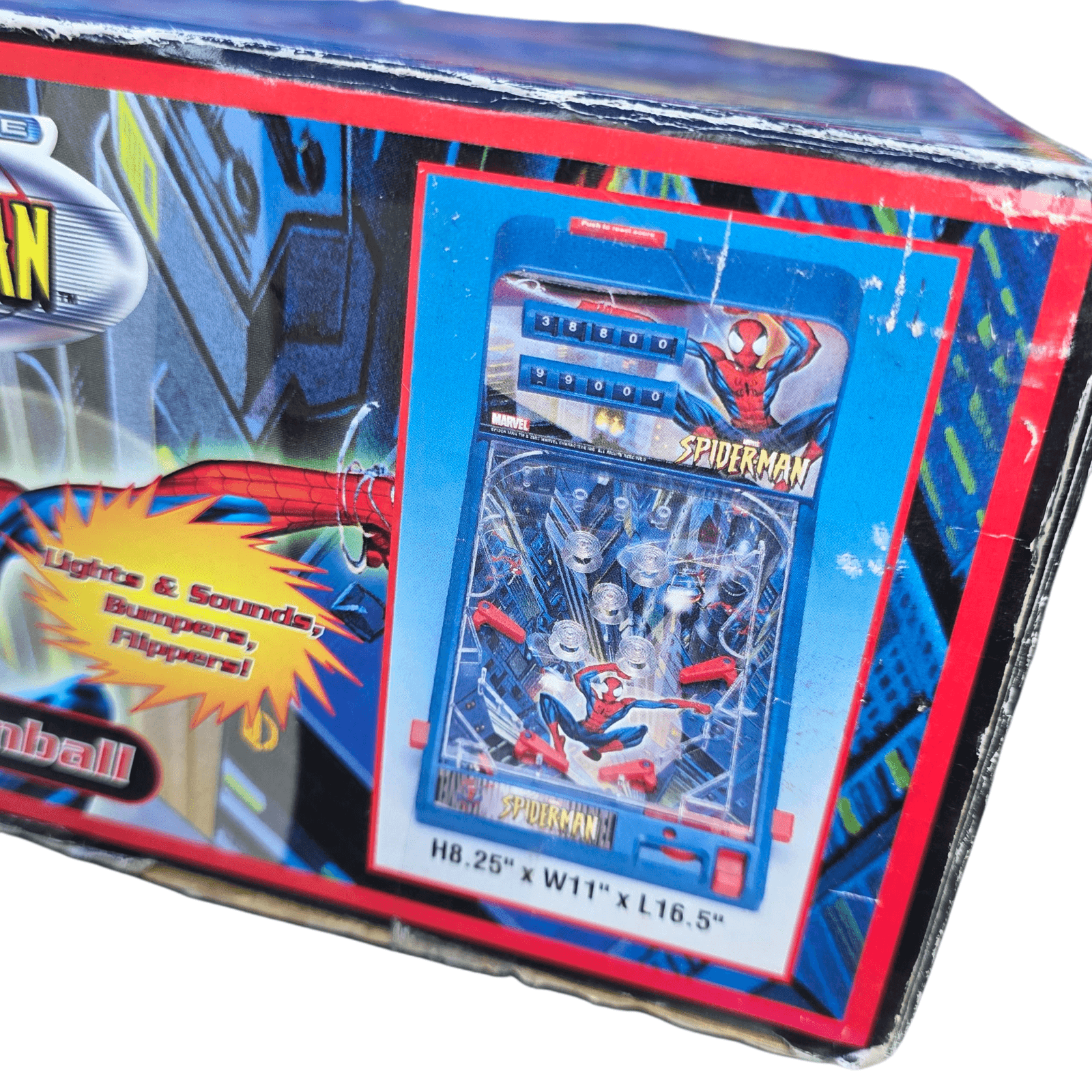 Ultimate Spider-Man Electronic Pinball Machine by Funrise - RARE NEW - Thumbnail 9
