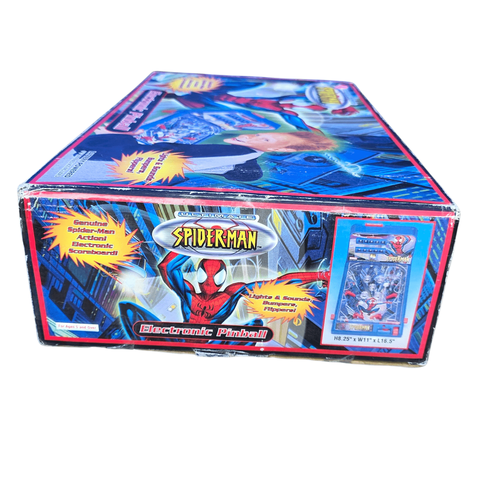 Ultimate Spider-Man Electronic Pinball Machine by Funrise - RARE NEW - Thumbnail 4