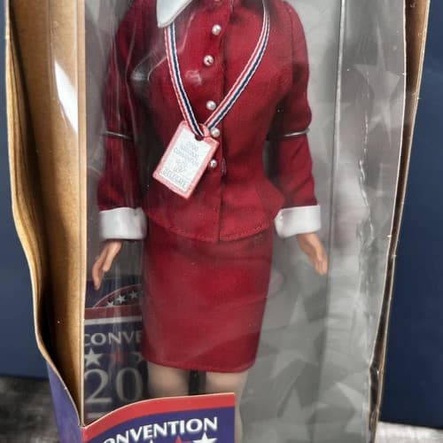 Barbie 2000 Democratic National Convention DNC Delegate Brunette Mattel 29068 - Thumbnail 4