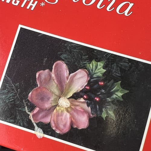 VTG 2001 General Electric Holiday Classic 20 Lights 4 Mauve Magnolia 6ft RARE - Thumbnail 9