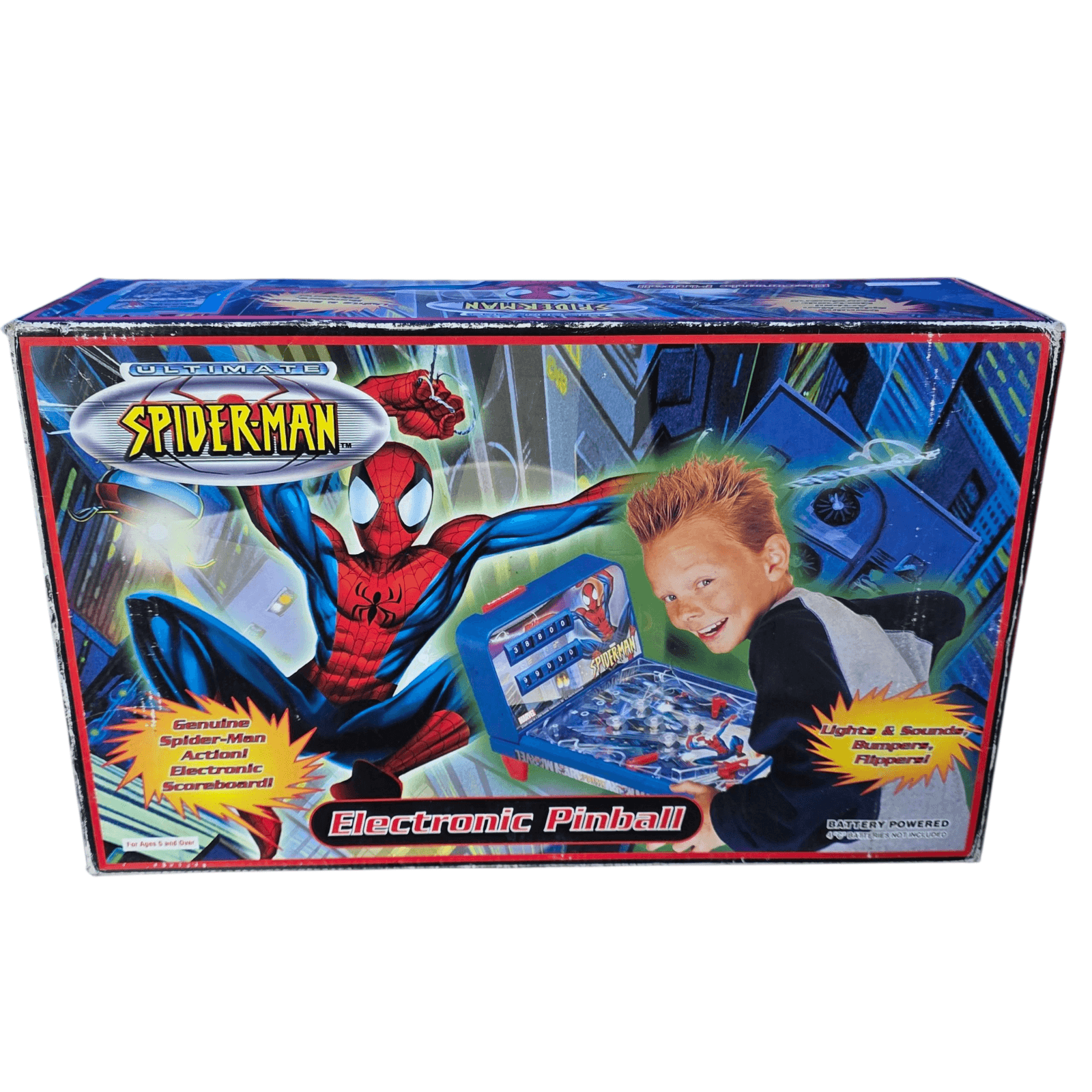 Ultimate Spider-Man Electronic Pinball Machine by Funrise - RARE NEW - Thumbnail 10