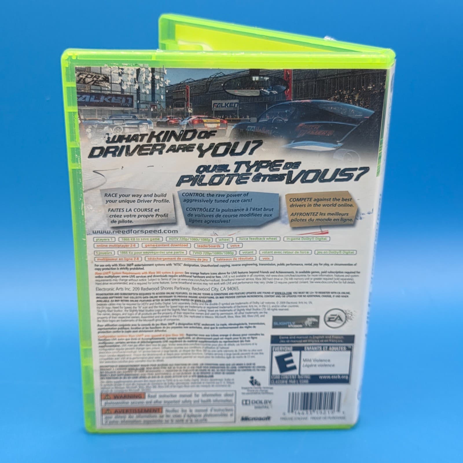 Need for Speed: Shift (Microsoft Xbox 360, 2009) Complete In Box With Manual - Thumbnail 4