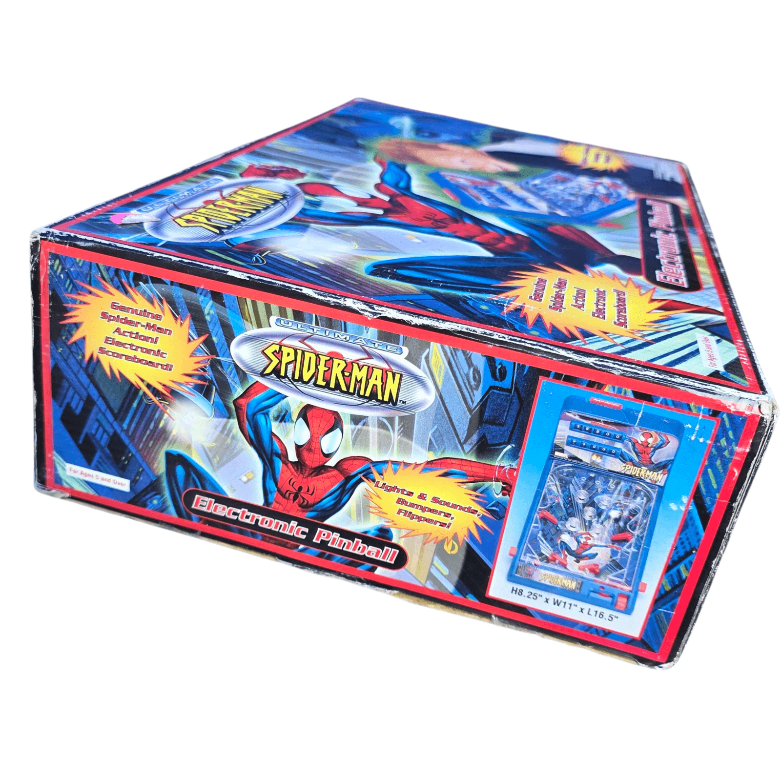 Ultimate Spider-Man Electronic Pinball Machine by Funrise - RARE NEW - Thumbnail 8