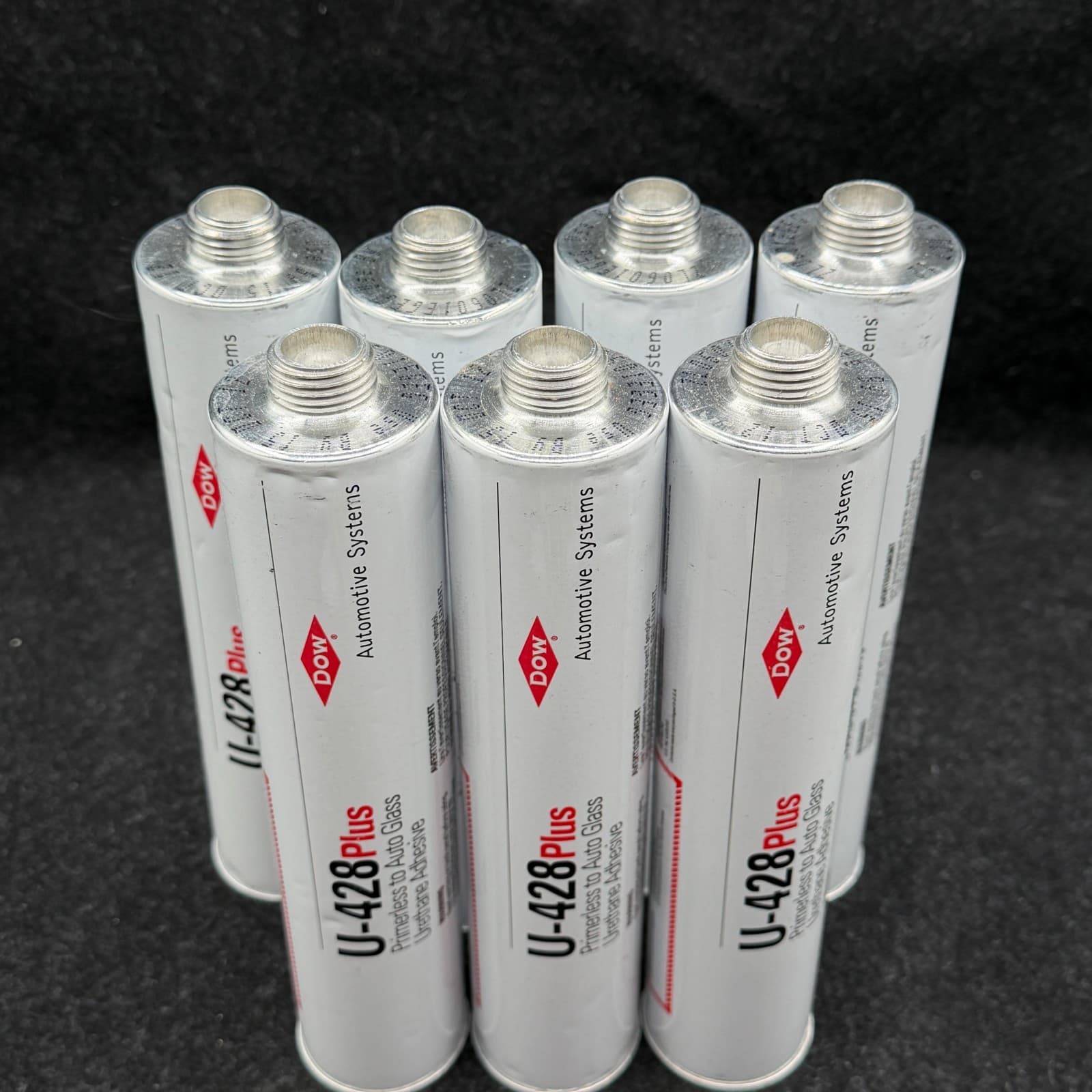 7 X DOW U-428+ Auto Glass Windshield Urethane Primerless Adhesive Glue Sealant - Thumbnail 3