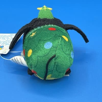 DISNEY Tsum Tsum Mini Goofy Plush 3.5" Christmas Tree Hat Collection 2014 - Thumbnail 5